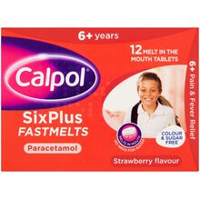Calpol 6+ Fastmelts-undefined